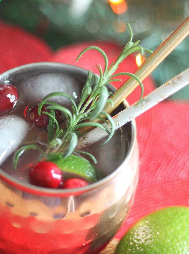 Sugar-Free Holiday Vodka Cocktail