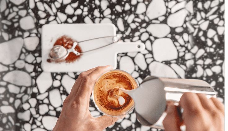Cinnamon Buns with Espresso & Cortado Swirl