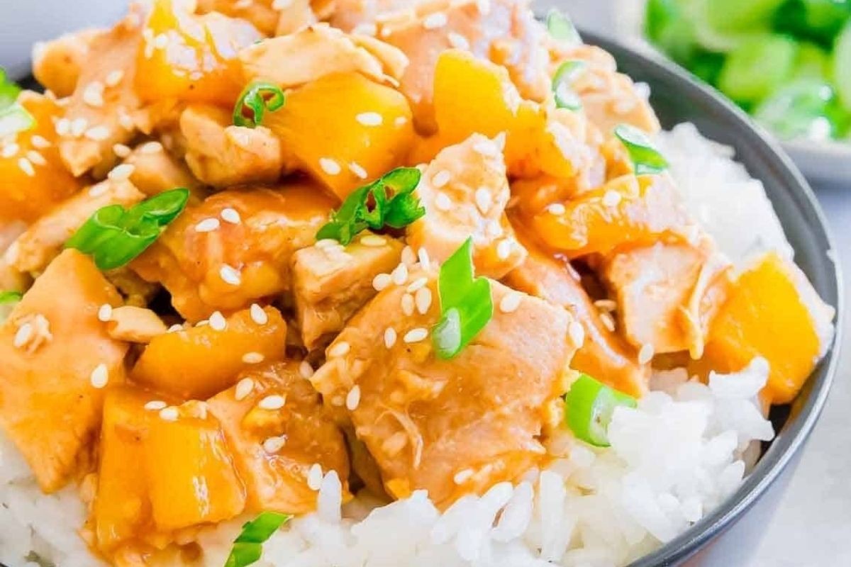 Sweet & Sticky Crock Pot Chicken