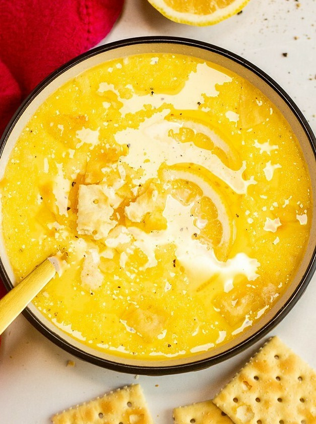 Quick Crab Soup with Rich Whipped Cream