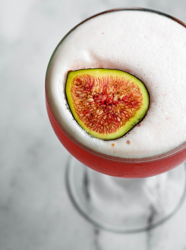 Frosted Fig Delight with Aquafaba Twist