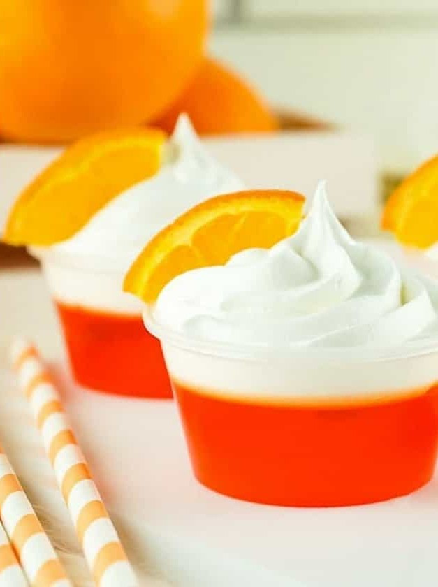 Orange Sparkle Cocktail Jigglers