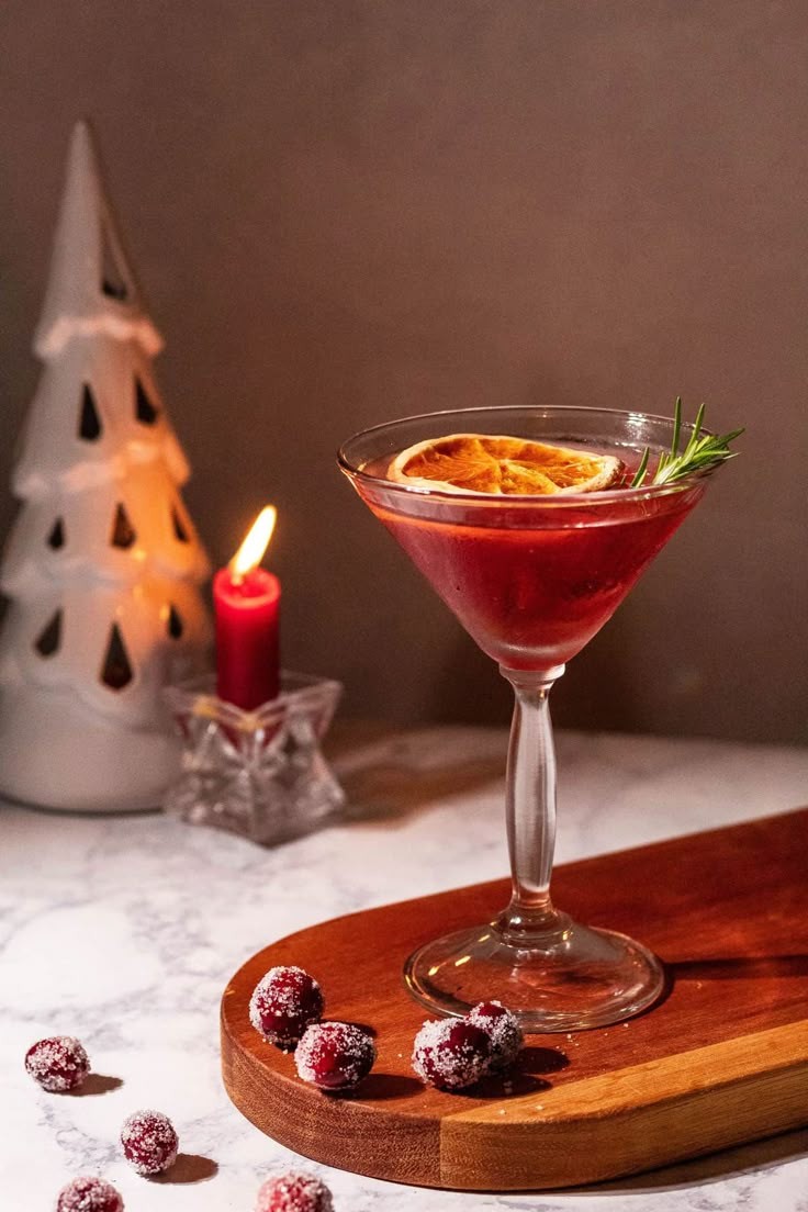 Pink Twist on a Classic Martini