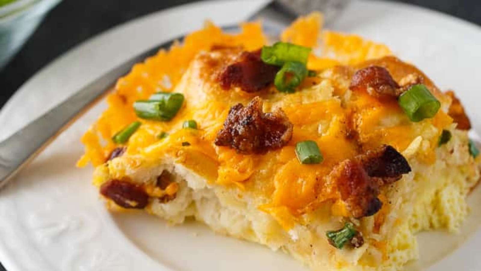 Egg and Bacon Breakfast Biscuit Bake