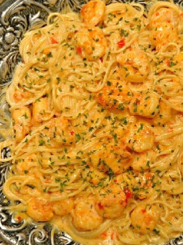 Spicy Shrimp Pasta with Bang Bang Sauce