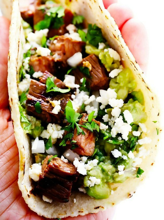 Grilled Steak Tacos with Marinade Flair