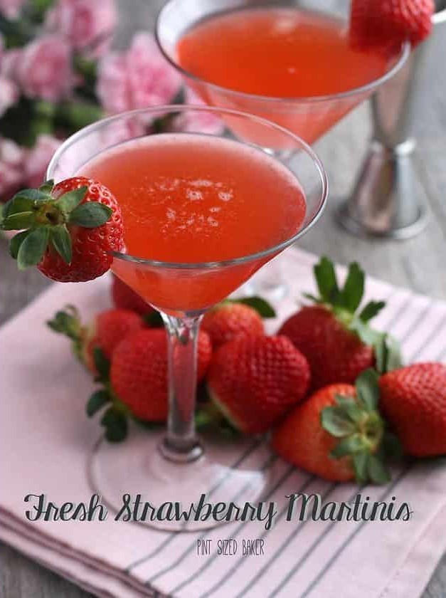 Fruity Strawberry Martini Recipe
