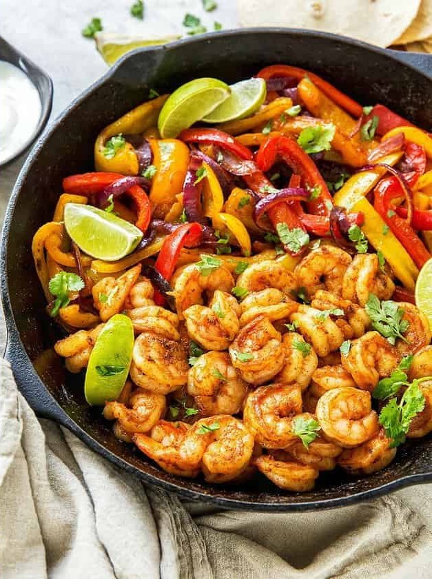 Quick Shrimp Fajita Dinner Recipe