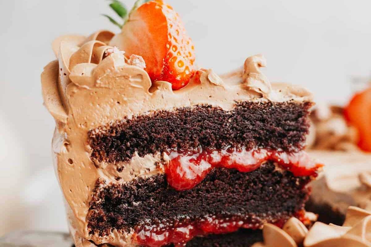 Decadent Chocolate Strawberry Layered Delight