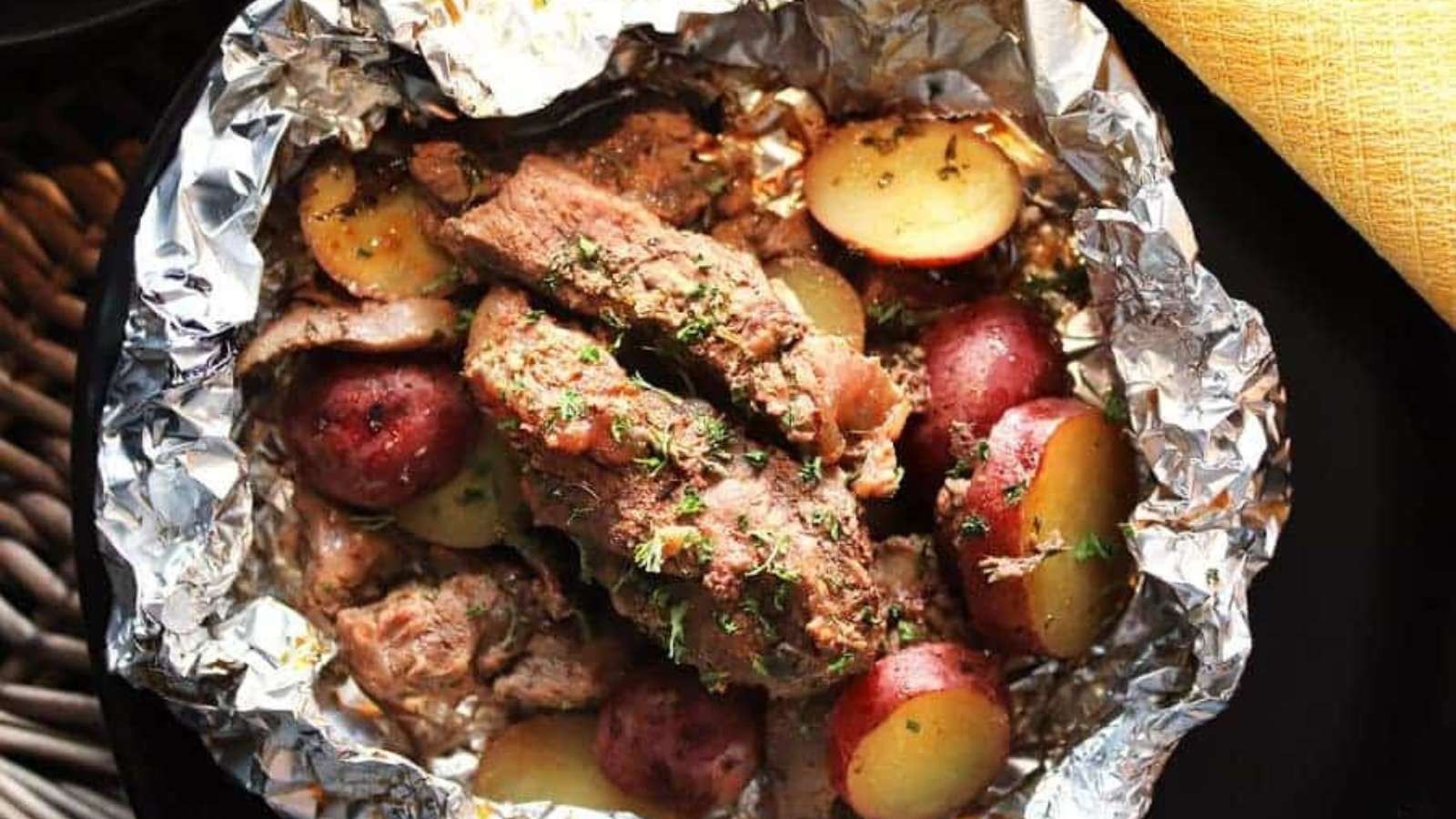Tender Ribeye, Potato & Mushroom Grill Packs