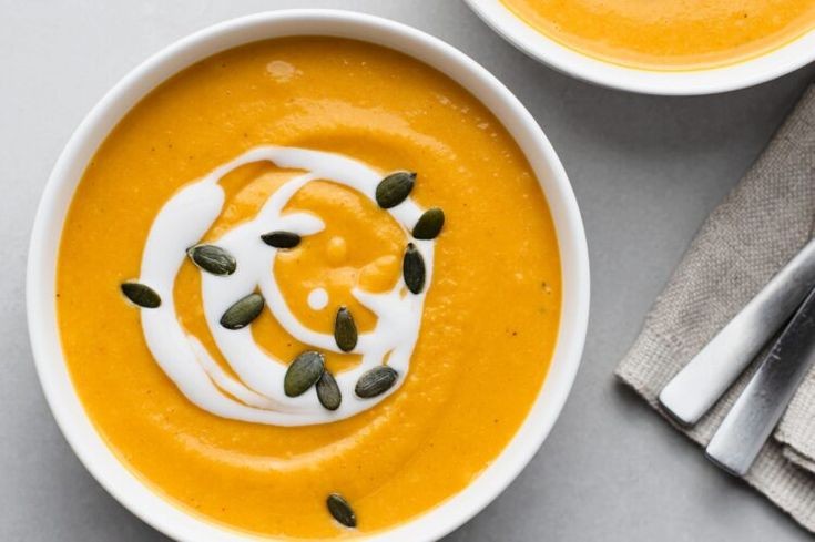 Kid-Friendly Pumpkin Soup with Creamy Twist