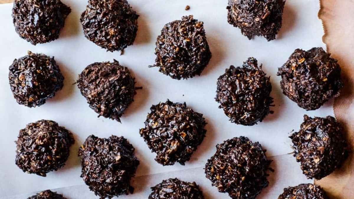 Decadent No-Bake Coconut Chocolate Delights