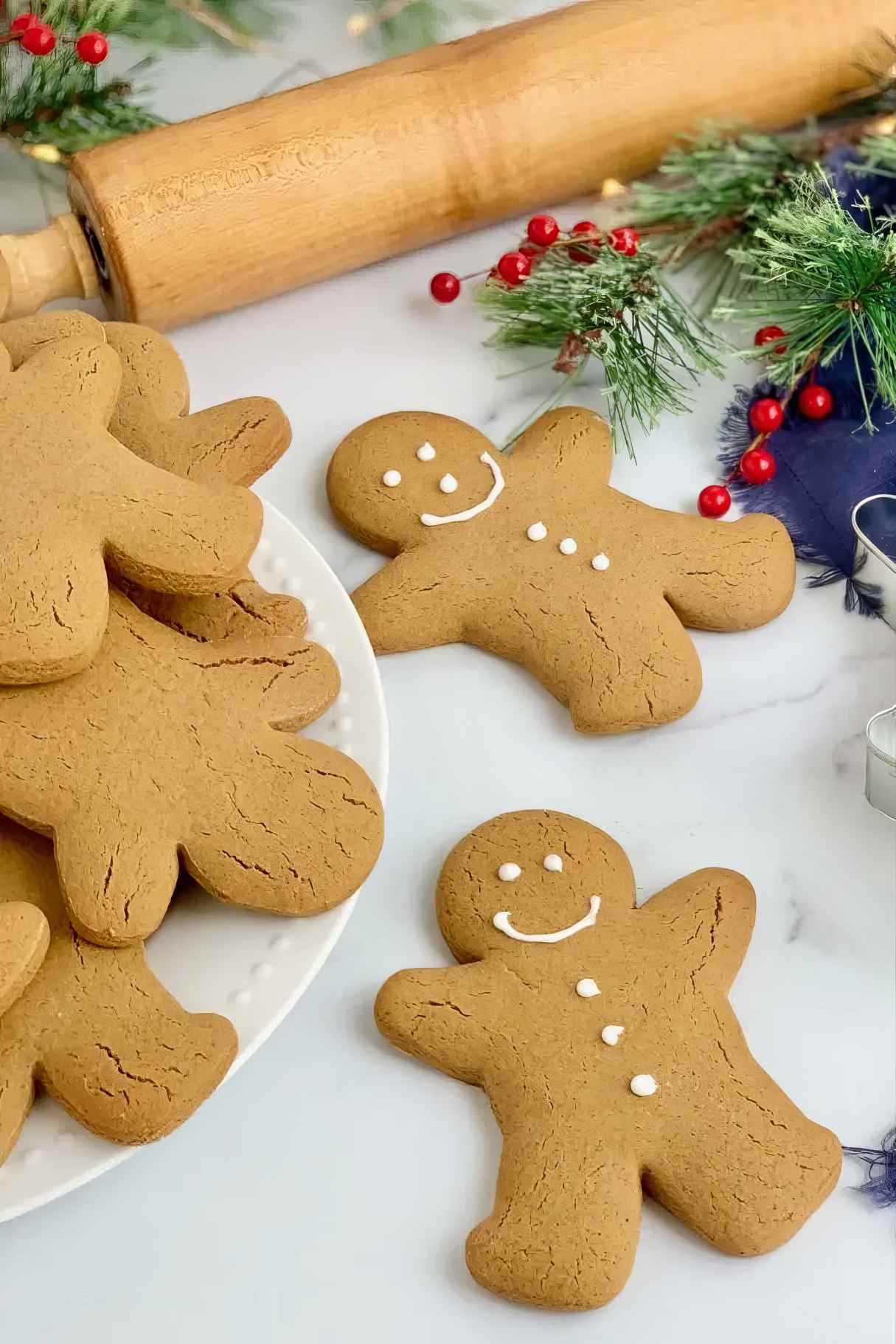 Soft Gingerbread Cookies Without Dairy