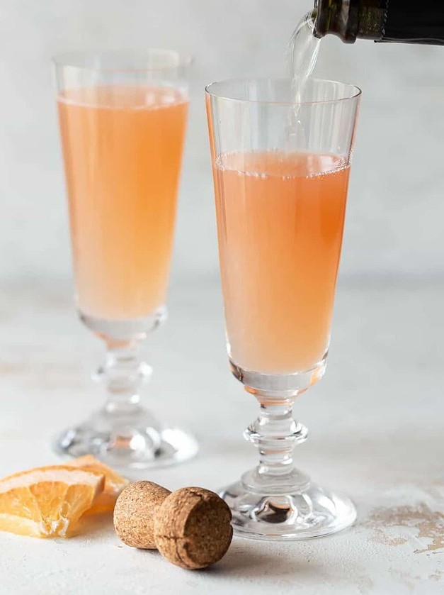Grapefruit Sunrise with Tequila Twist