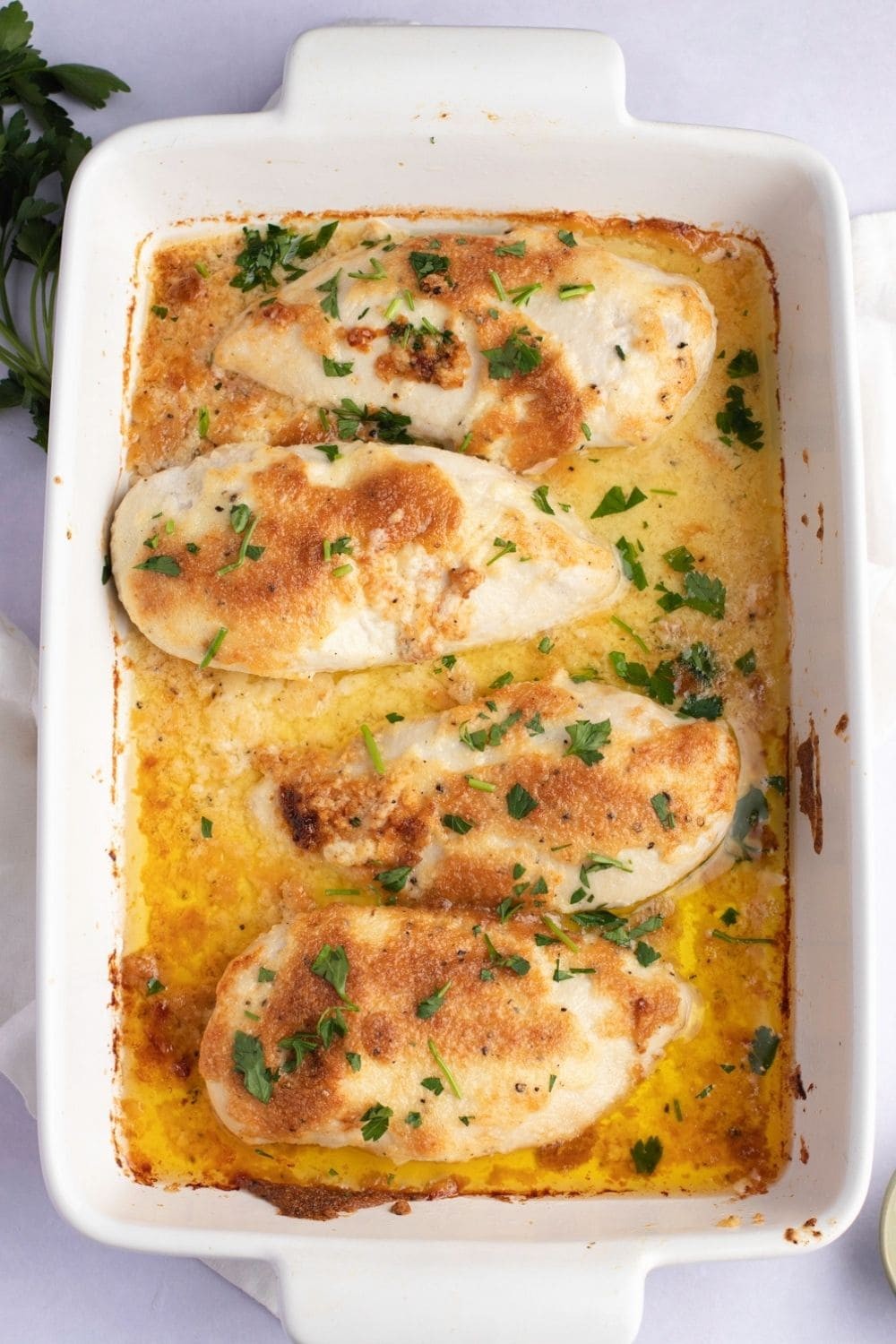 Cheesy Mushroom Chicken Breast Filling