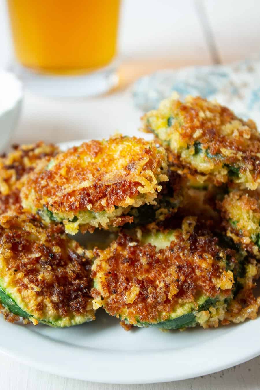 Crispy Zucchini Bites with Parmesan Crunch