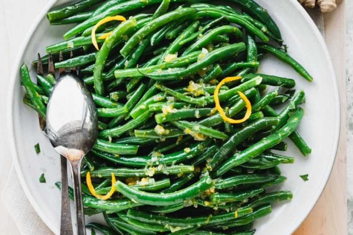 Ginger-Infused Orange Green Bean Delight
