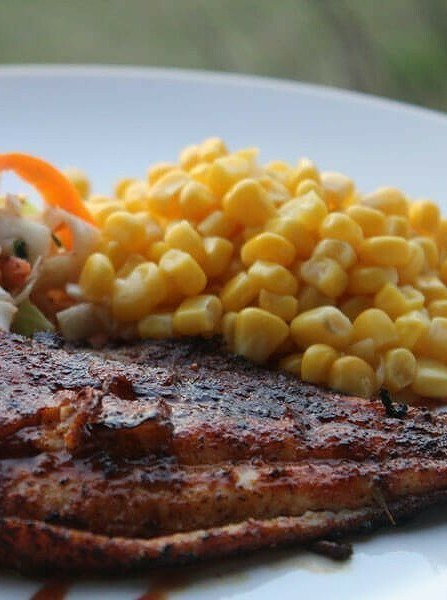 Summer Catfish Grilled in BBQ Perfection
