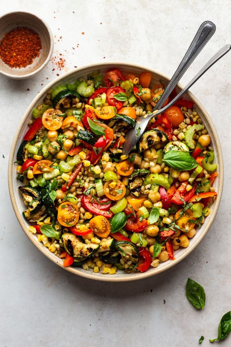 Hearty Farro Salad