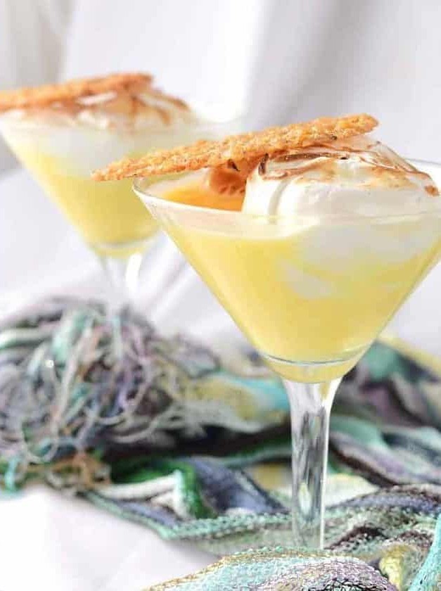 Lemon Curd Delight with Meringue Twist