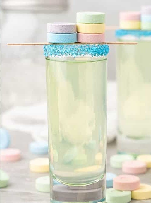 Sweet Cherry Sour Apple Shooter