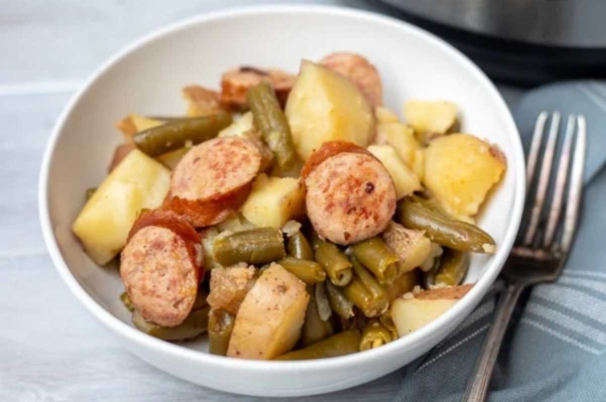 Quick Instant Pot Smoked Sausage Dinner
