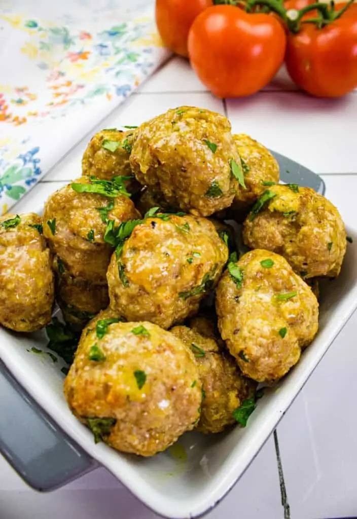 Air Fryer Turkey Meatballs Made Easy