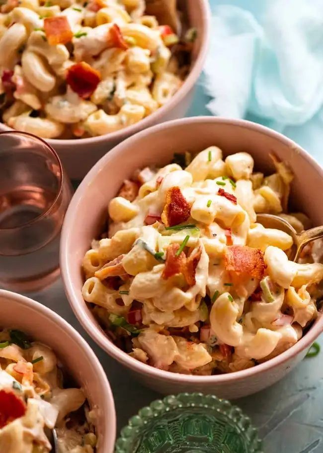 Lemony Shrimp Pasta Salad with Fresh Twist