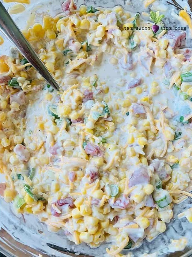 Cheesy Rotel Corn Dip Fiesta