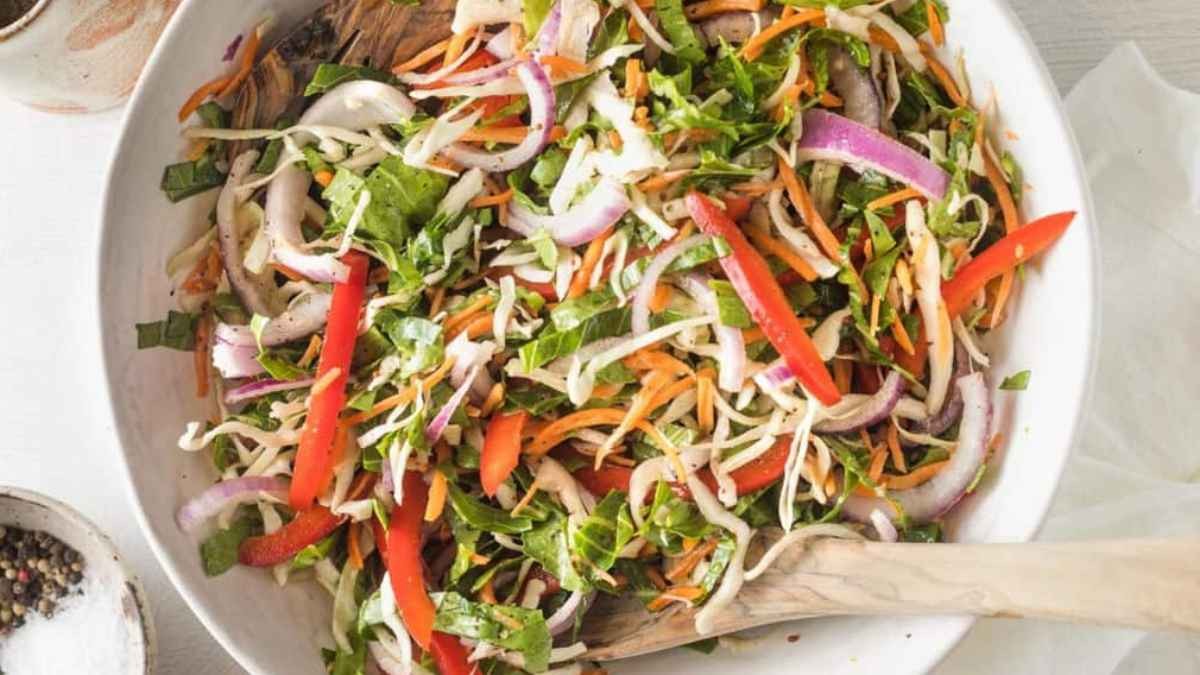 Tangy Fresh Vinegar Slaw Recipe