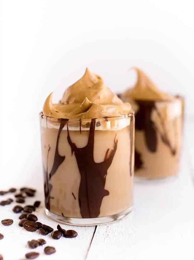 Whipped Coffee Meets Dark Chocolate Bliss