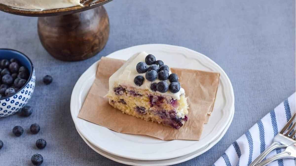 Lemon Blueberry Bliss Gluten Cake