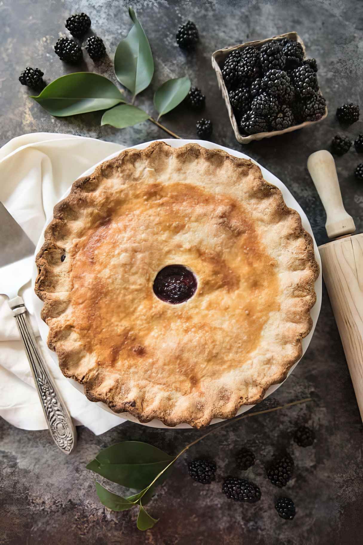 Blackberry Pie with the Perfect Crust
