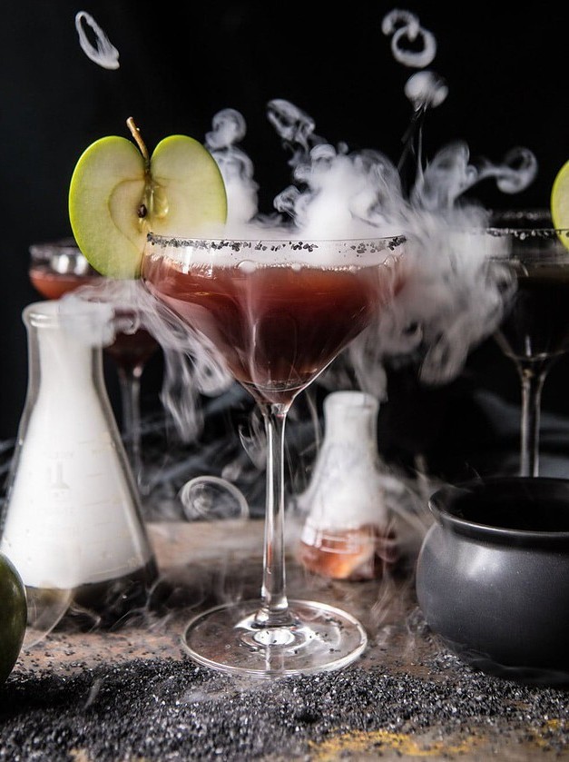 Dark Apple Voodoo Cocktail
