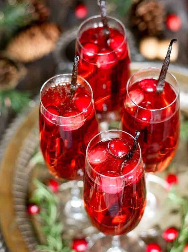 Cranberry Vanilla Sparkler