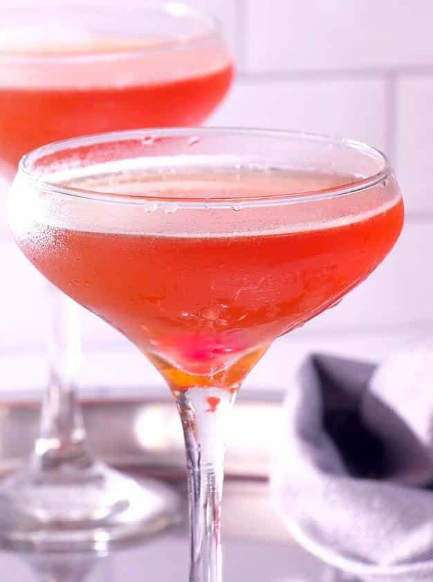 Bourbon Manhattan with Maple Twist