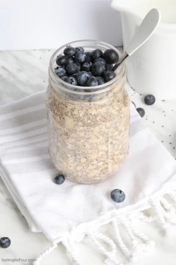 Mini Coconut Chia Breakfast Jars