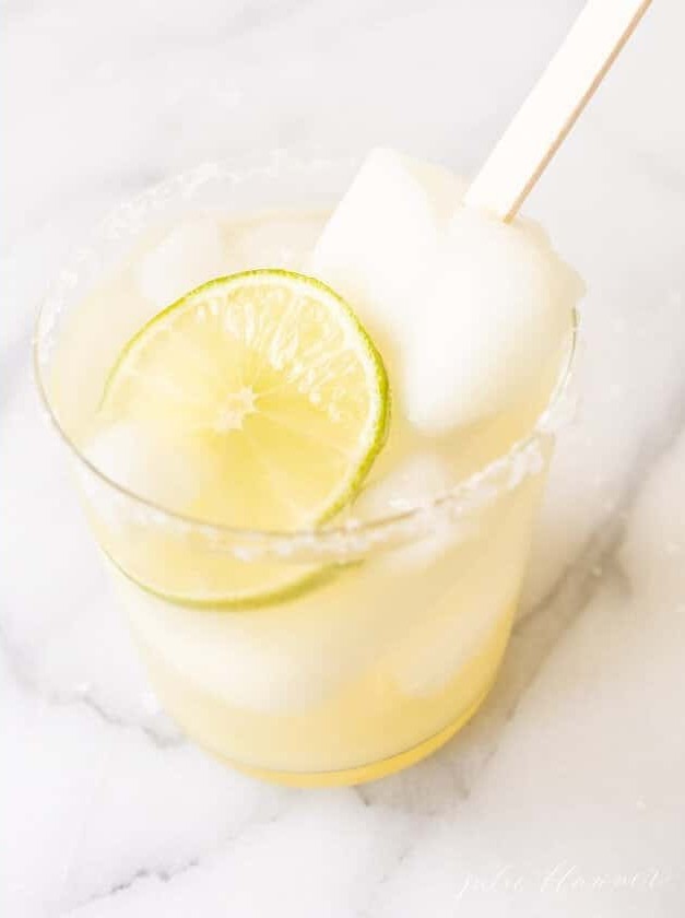 Lime Margarita Popsicle Perfection