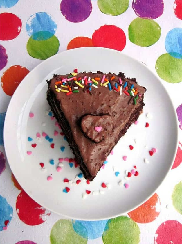 Easy Egg-Free Chocolate Celebration Cake