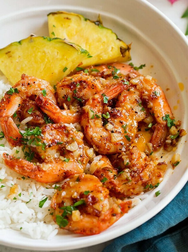 Island-Style Garlic Shrimp Recipe