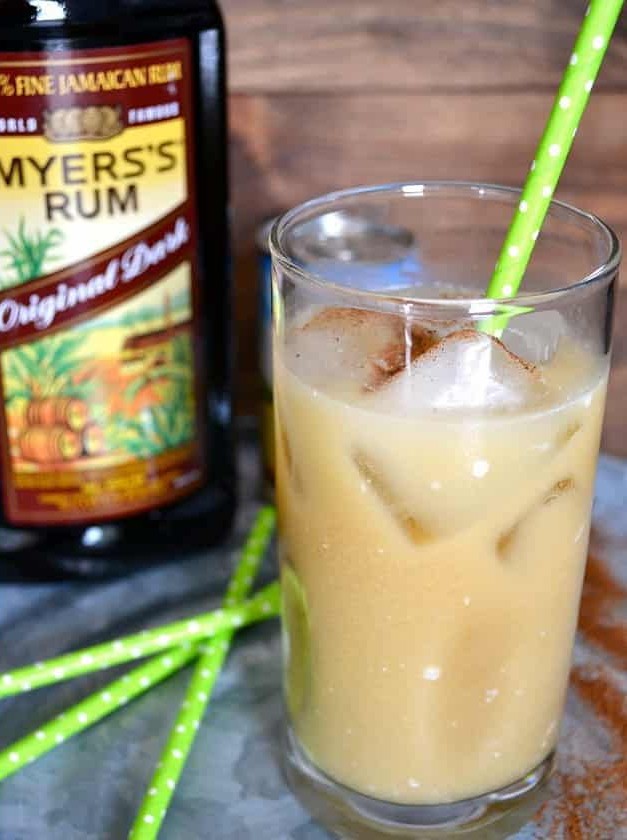 Dark Rum Delight with Coconut Twist