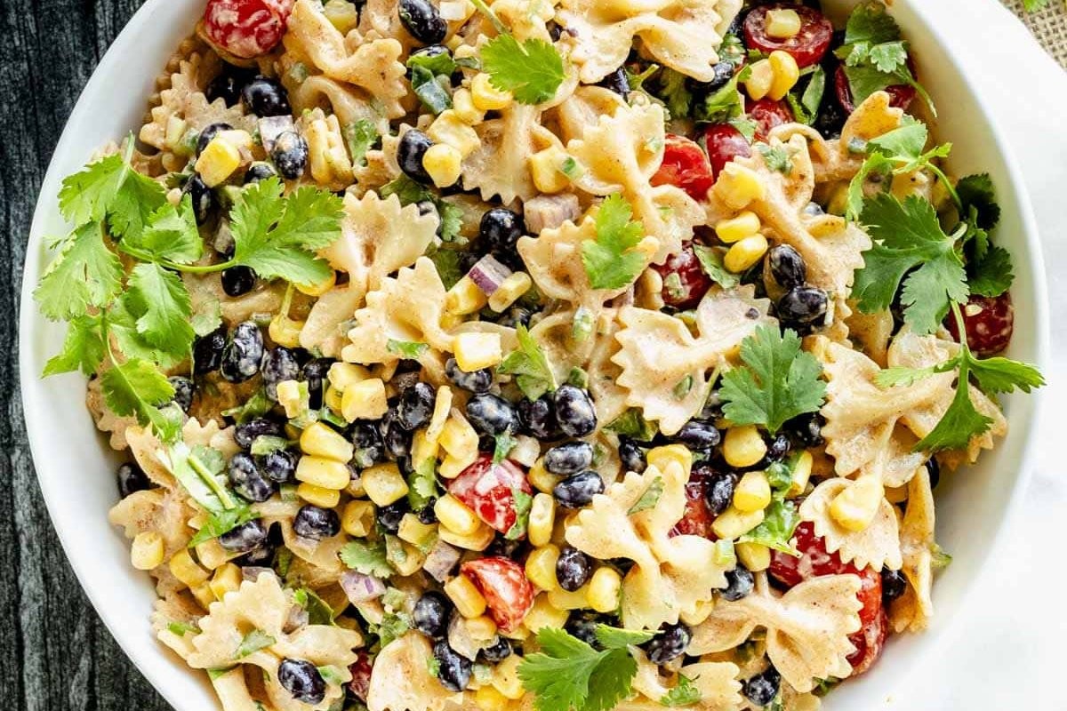 Black Bean Fiesta Pasta Bowl