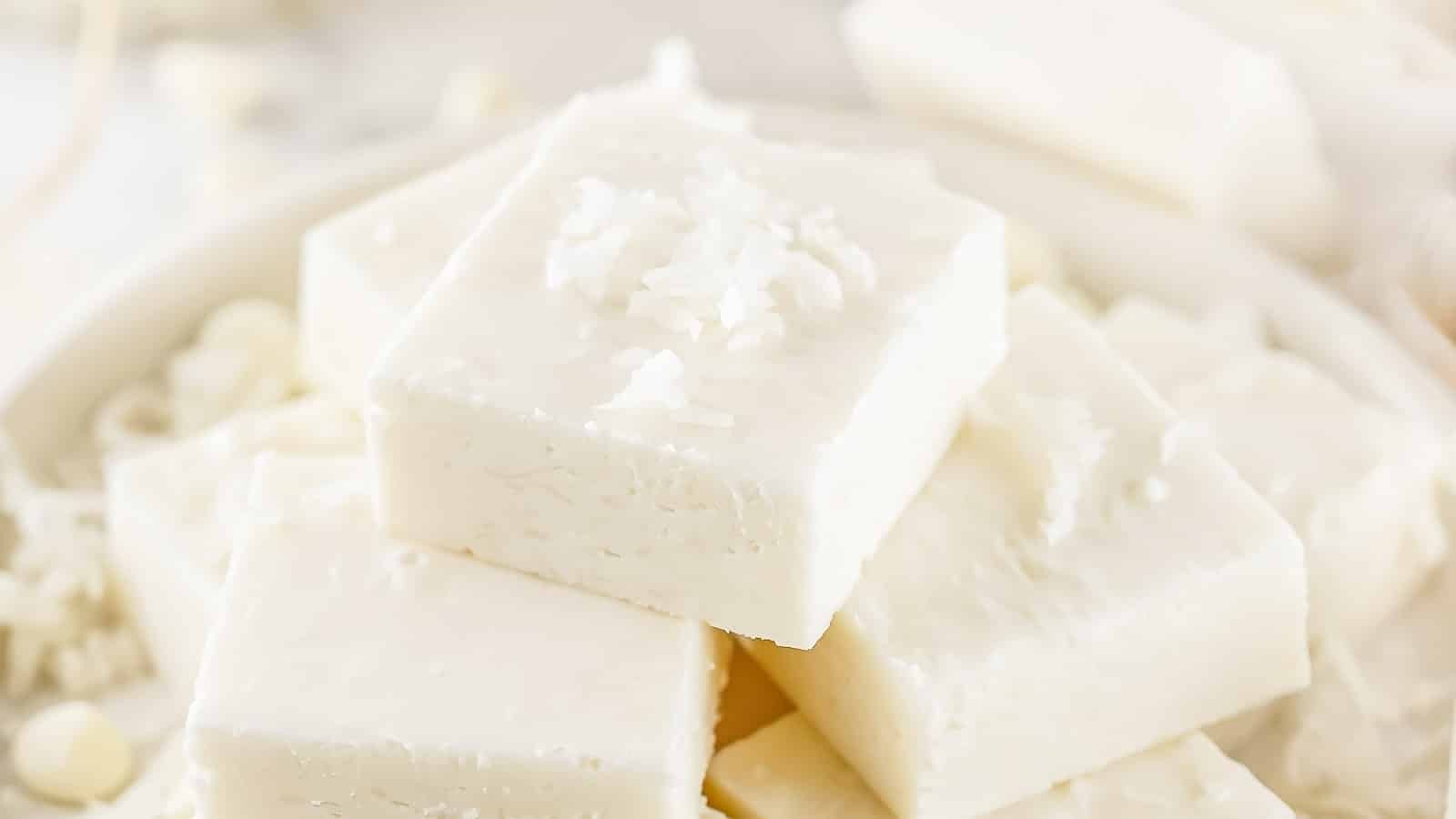 Easy White Chocolate Coconut Delights