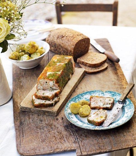 Smoked Trout Latkes with Fennel and Celeriac Crunch