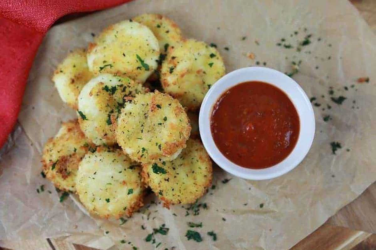 Gooey Air-Fried Babybel Delights