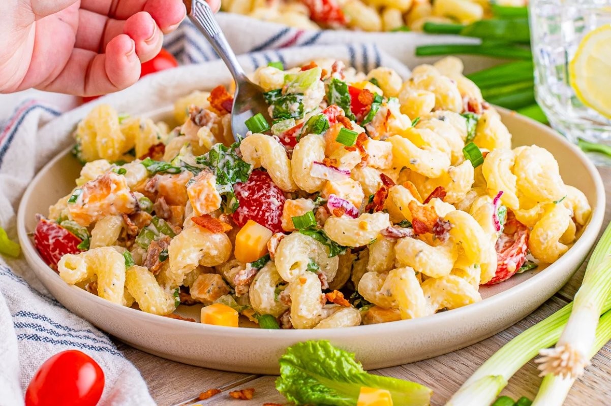 Twist on Classic BLT in a Fresh Pasta Bowl