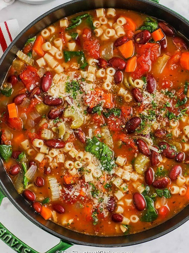 Hearty Italian Vegetable Bean Soup
