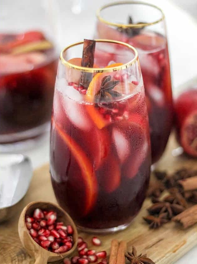 Autumn Apple Spice Wine Cooler