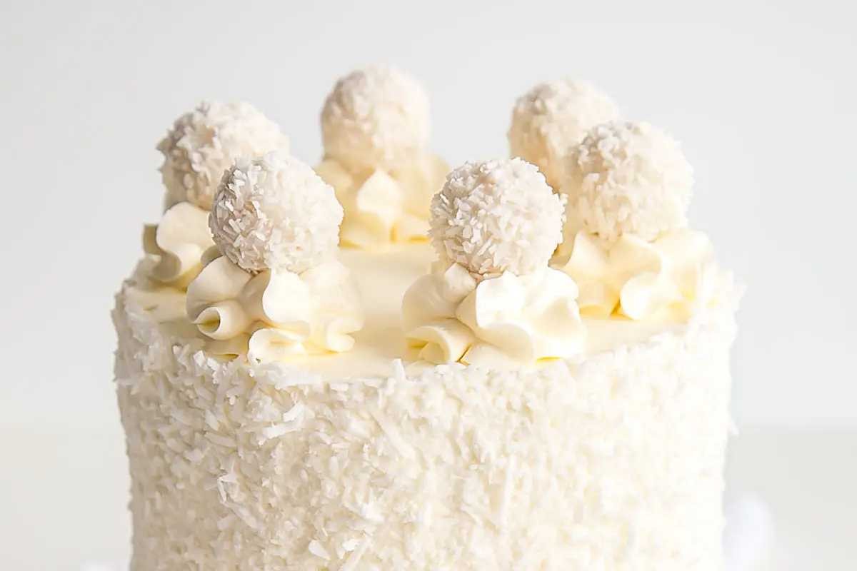 Moist Coconut Almond Dream Cake