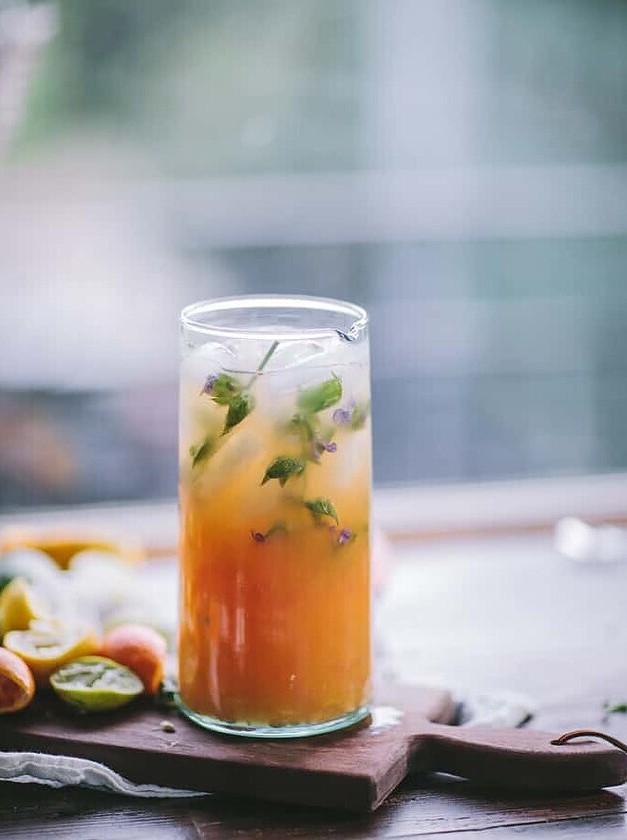 Summer Gin Spritz with Fresh Zest